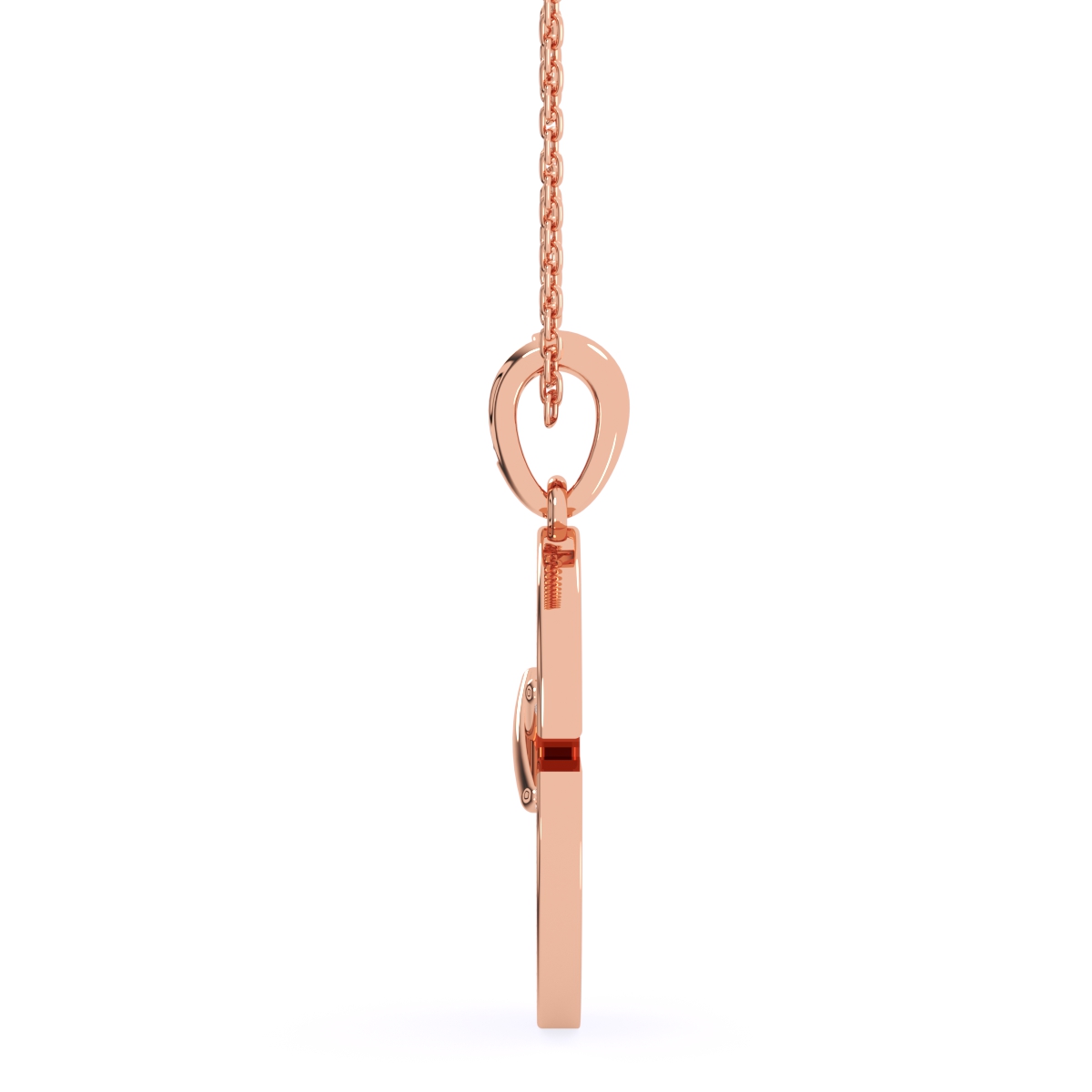 Glamorous Round Cluster Diamond Necklace